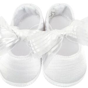 Baby Deer Ballet Crib Shoe w/ Ribbon Tie Child Size 1 (Infant)